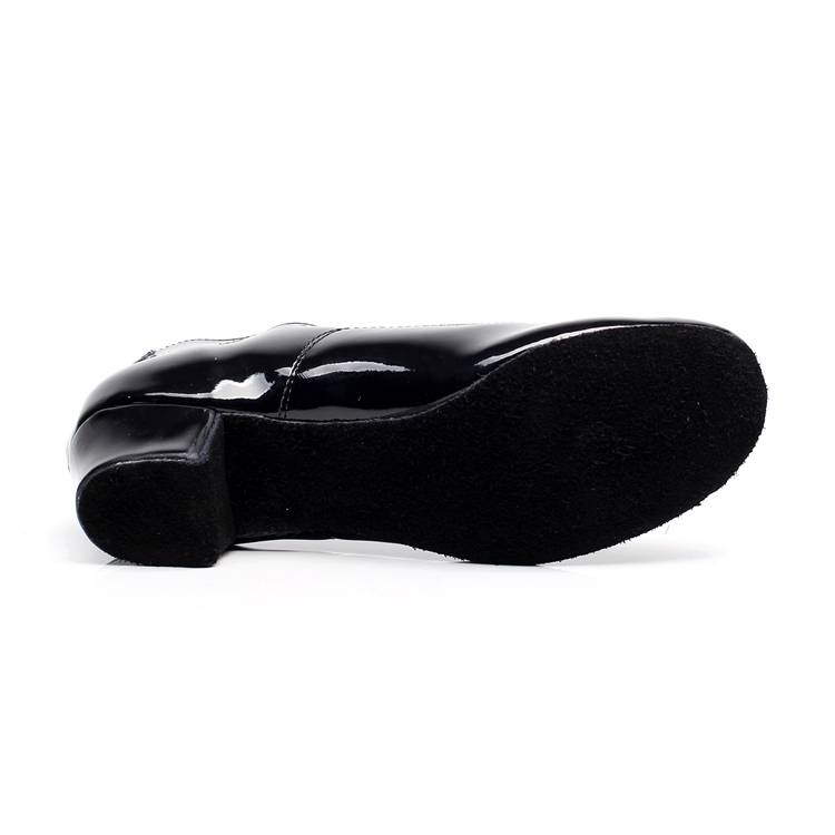 Latin dance shoes boys and men's leather soft bottom practice dance shoes men -style children's adult children teachers dance shoes