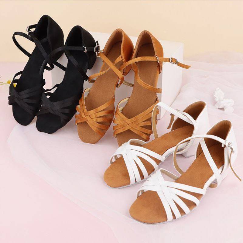 Adult test -grade Latin dance shoes Latin dance shoes female adult -shaped women's shoes performance women's senior shoes