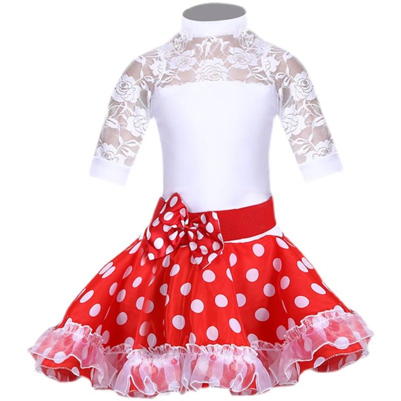 Girls Latin Dance Services 2023 New Standard Performance Server Darge Dance Practice Series Dance Skirt