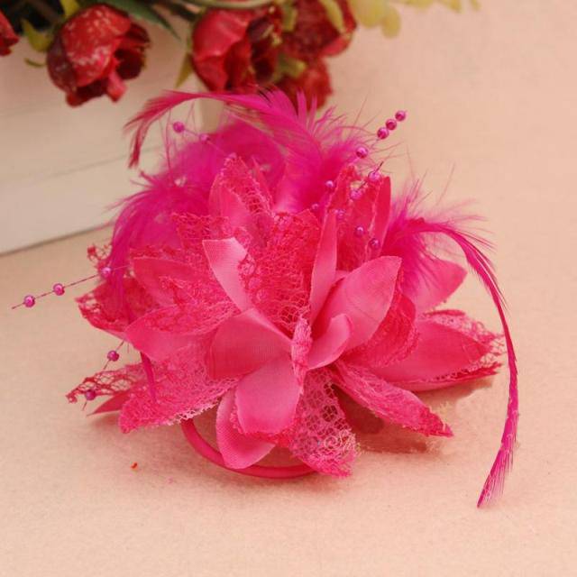 Ban Qiao Di Liuyi recommends Latin accessories round bead head jewelry handmade beaded flower ethnic dance velvet jewelry