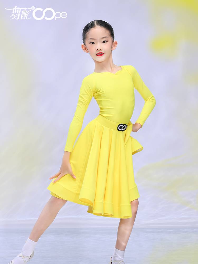 OOPE dance with high -level long -sleeved long -sleeved Latin dance service new professional competition service girl prescribed service service
