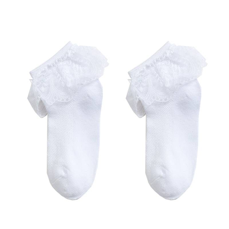 Children's Latin Dance Competition Examination Specialty socks white lace lace socks Summer thin princess socks practice socks