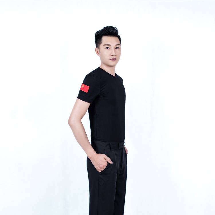 Male dance service Latin Dance Dance Square Dance Dance Dance Clothing Dance Dance Dance Dress Dance Dance Short Sleeve