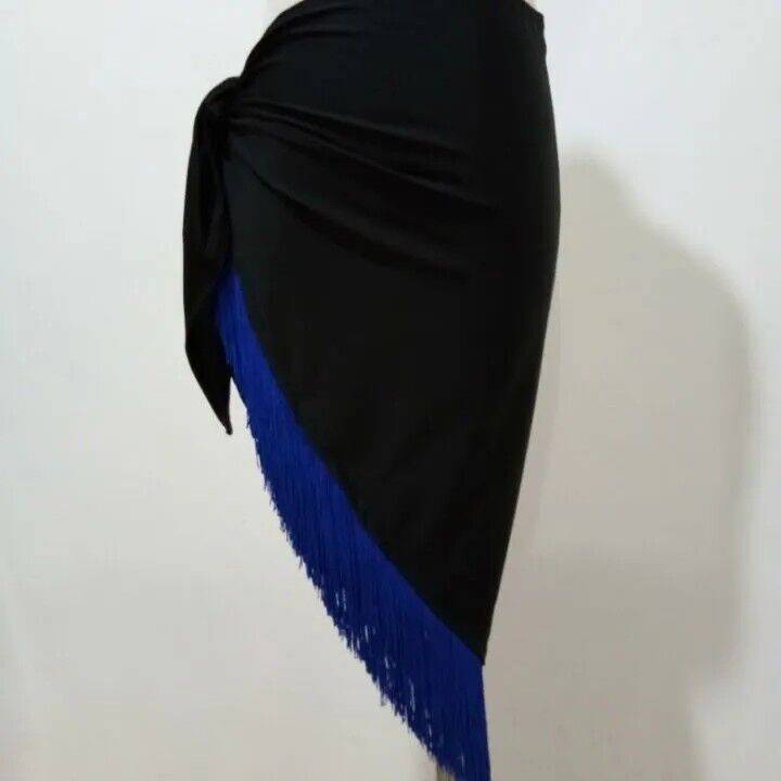 Promotion New Flash Triangle Scarf A Skirt Adult Skirt Latin Dance Female Female Hop Scarf Practice Skirt
