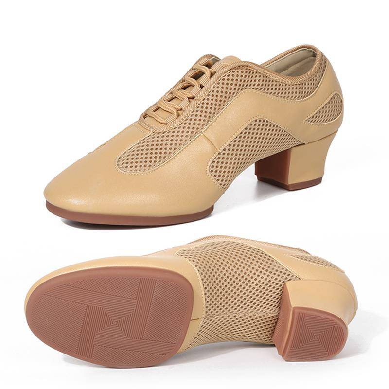 Professional teacher Latin dance shoes students 2390 scholars dance soft learning women's shoes four seasons friendly shoes jump