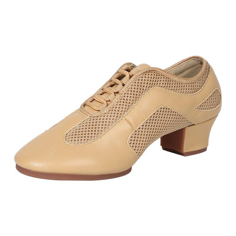 Professional teacher Latin dance shoes students 2390 scholars dance soft learning women's shoes four seasons friendly shoes jump