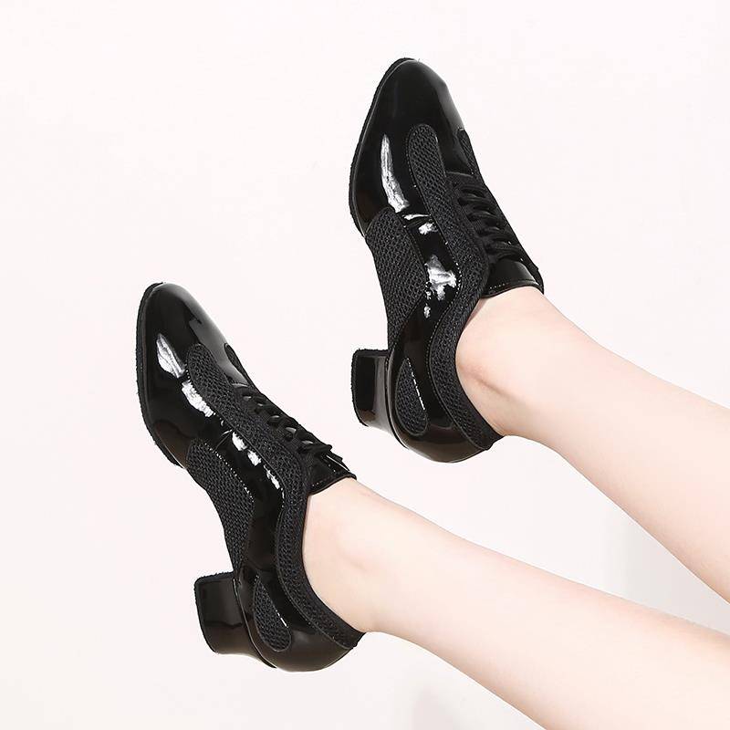 Professional teacher Latin dance shoes students 2390 scholars dance soft learning women's shoes four seasons friendly shoes jump