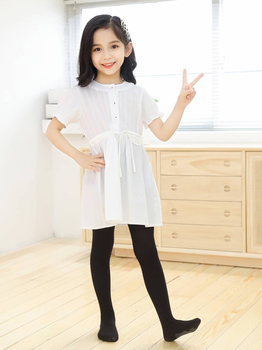 Girls' dance socks Summer thin children's white pantyhose anti -hooks anti -Latin dance bottom sock socks net red cat claw socks