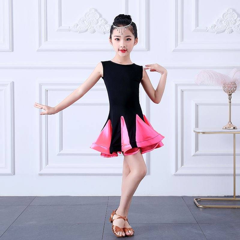 Latin dance service new 2024 girls and children's practice dance professional competition test germs