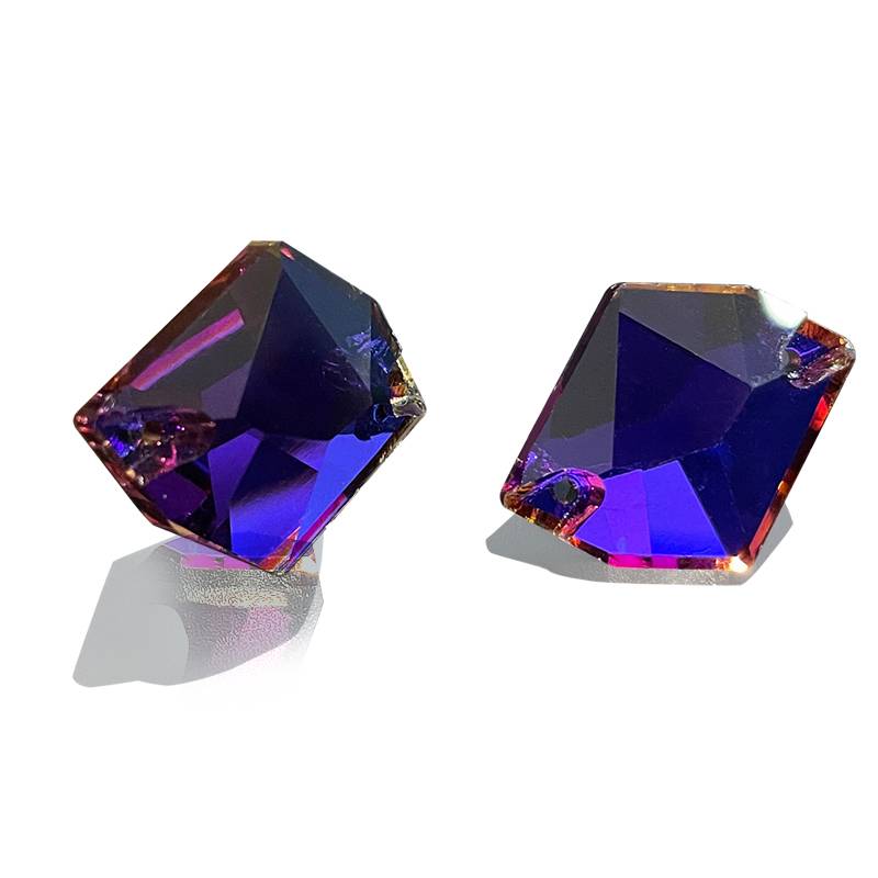 Original Latin dance ears are shiny and simple children's national standard dance competition accessories, modern dance ear decoration dance earrings diamond