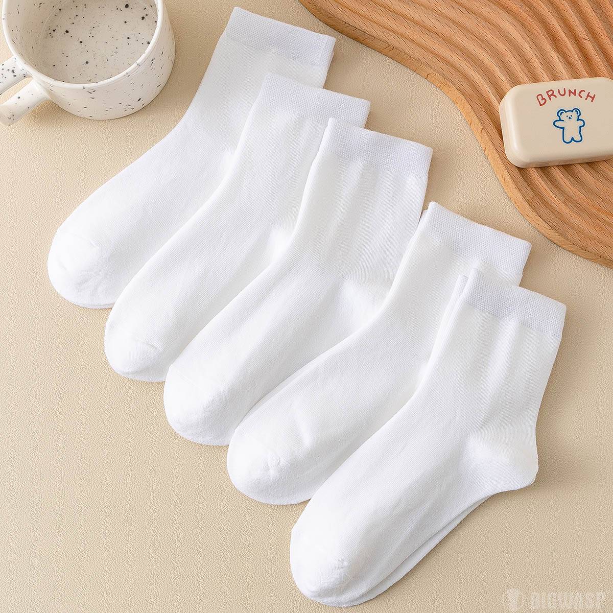 White socks -free children's Latin dance special socks -level competition Liuyi dance lace men and girls cotton socks