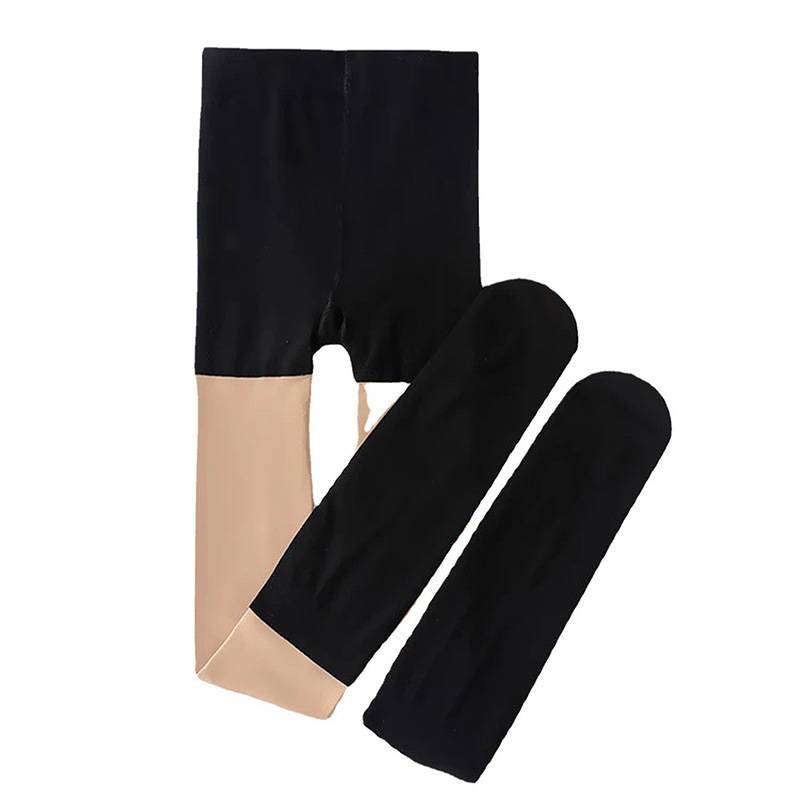 Latin dance socks Black girls in summer collection training skills special dance long barrel bottom socks