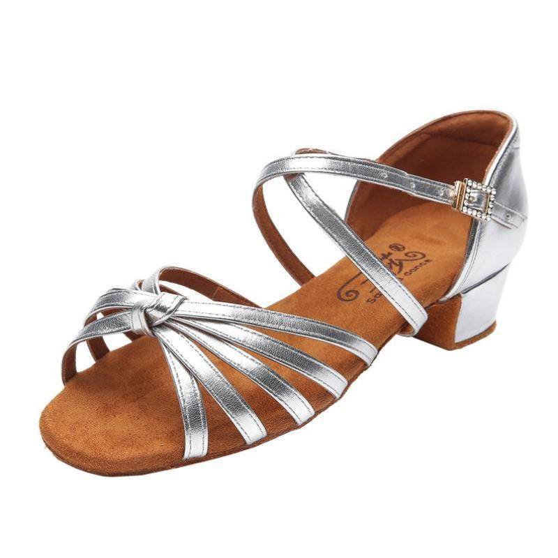 Adult Latin dance shoes wearing women's shoes performance Malphy Dance Dance Dance Exercise Dance Exercise,