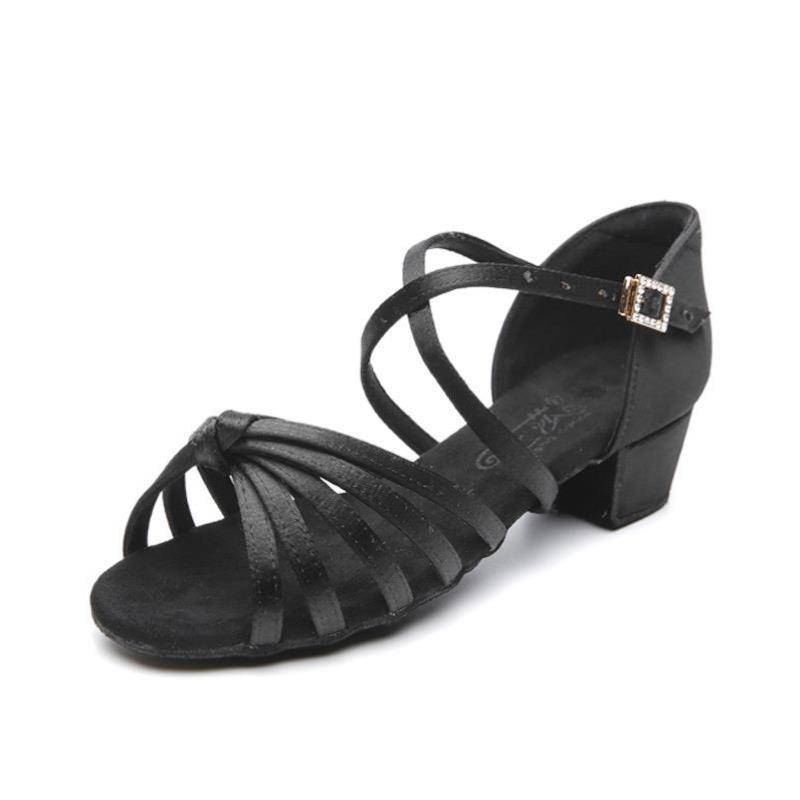 Practice children's Latin dance high -headed shoes practice dancing dance and junior scholars and teachers professional shoes