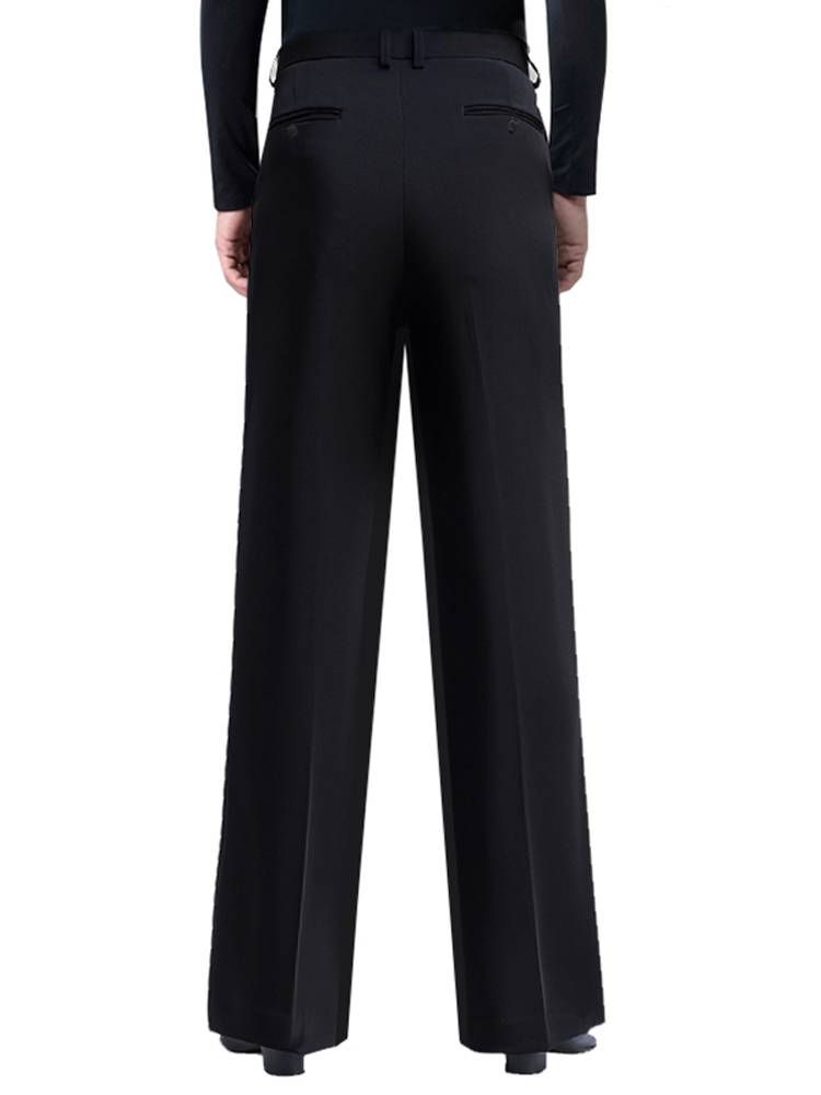 Summer new men's Latin dance pants thin modern dance country dancer dance dance straight tube dance pants