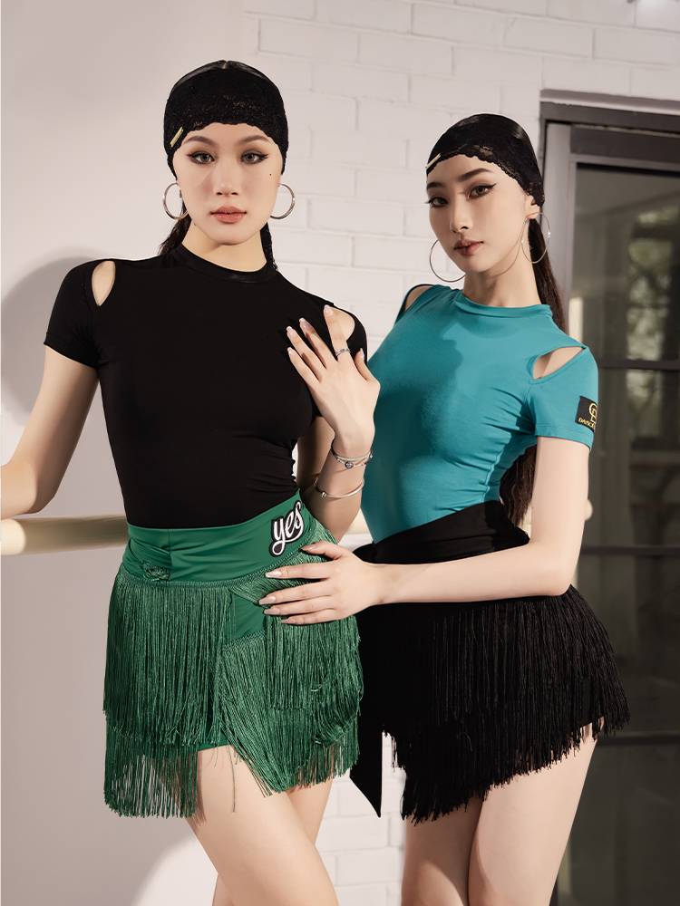 Dancebaby Latin Dance Dance Dance Female Female Small Shoulder Standard Dance Dancing Popular Dance Dance Dance Dance Da444