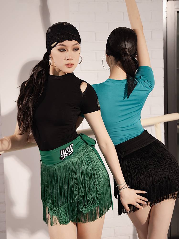 Dancebaby Latin Dance Dance Dance Female Female Small Shoulder Standard Dance Dancing Popular Dance Dance Dance Dance Da444