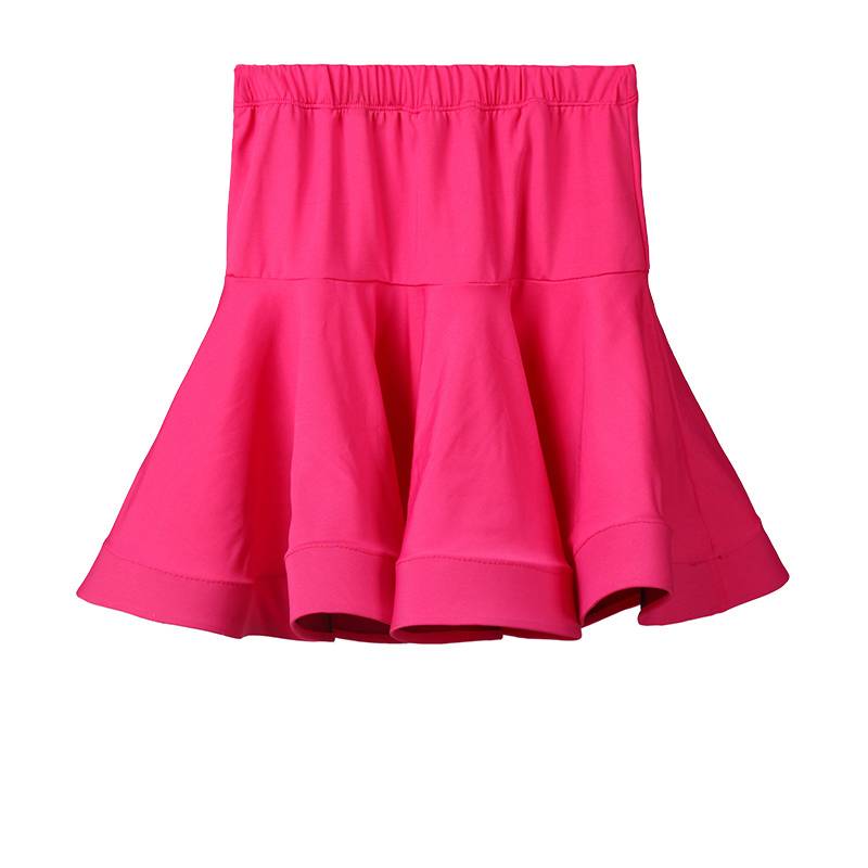 Spring and summer children's Latin dance skirt short skirt girl dance big skirt children's friendship dance performance skirt