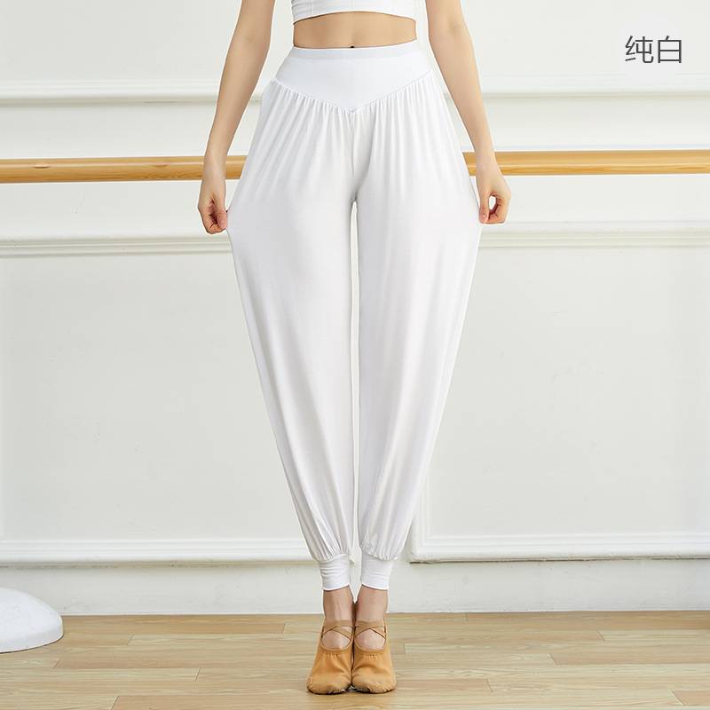 230 grams of quality Modal casual dance clothing lantern pants women's loose practice pants adult Latin dance pants