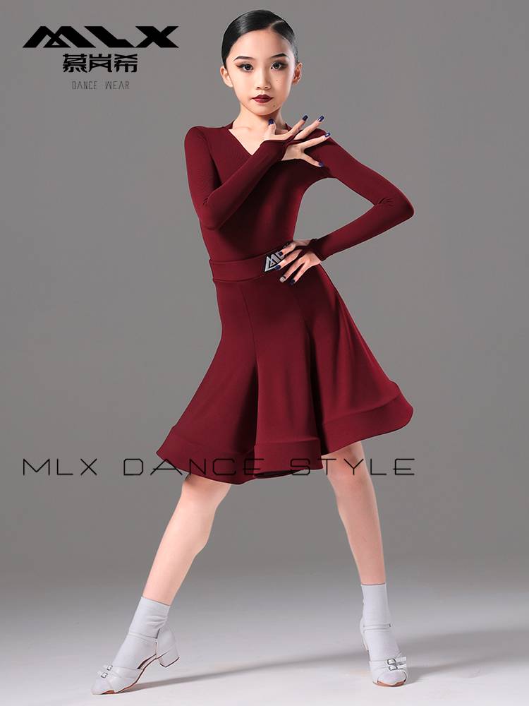 MLX children's new Latin dance service children's competition standard stipulates the division set dance training performance service