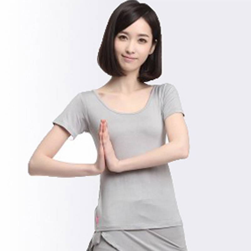 Latin dance clothing top adult female Latin dance exercise clothes on the new square dance clothing performance clothing summer