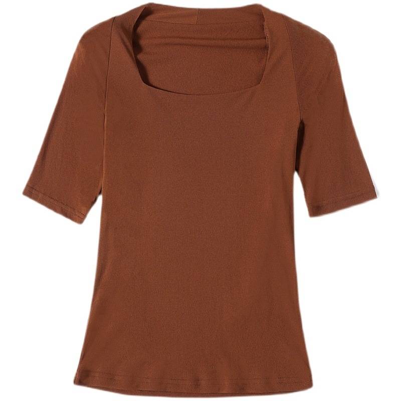 The new top dance net yarn clothing in the sleeve elasticity, the female modern Spring and Summer leader national bid 2024 Latin dance