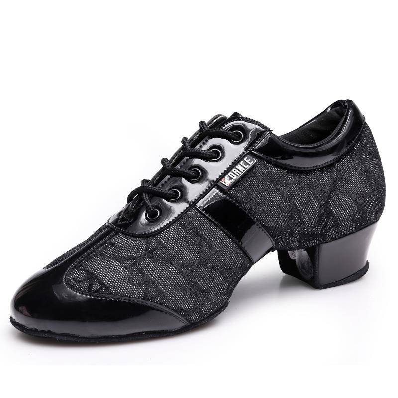 KC's new version of the four seasons of teachers' shoes professional adult ladies Latin dance room two -point practice dance generation class training shoes