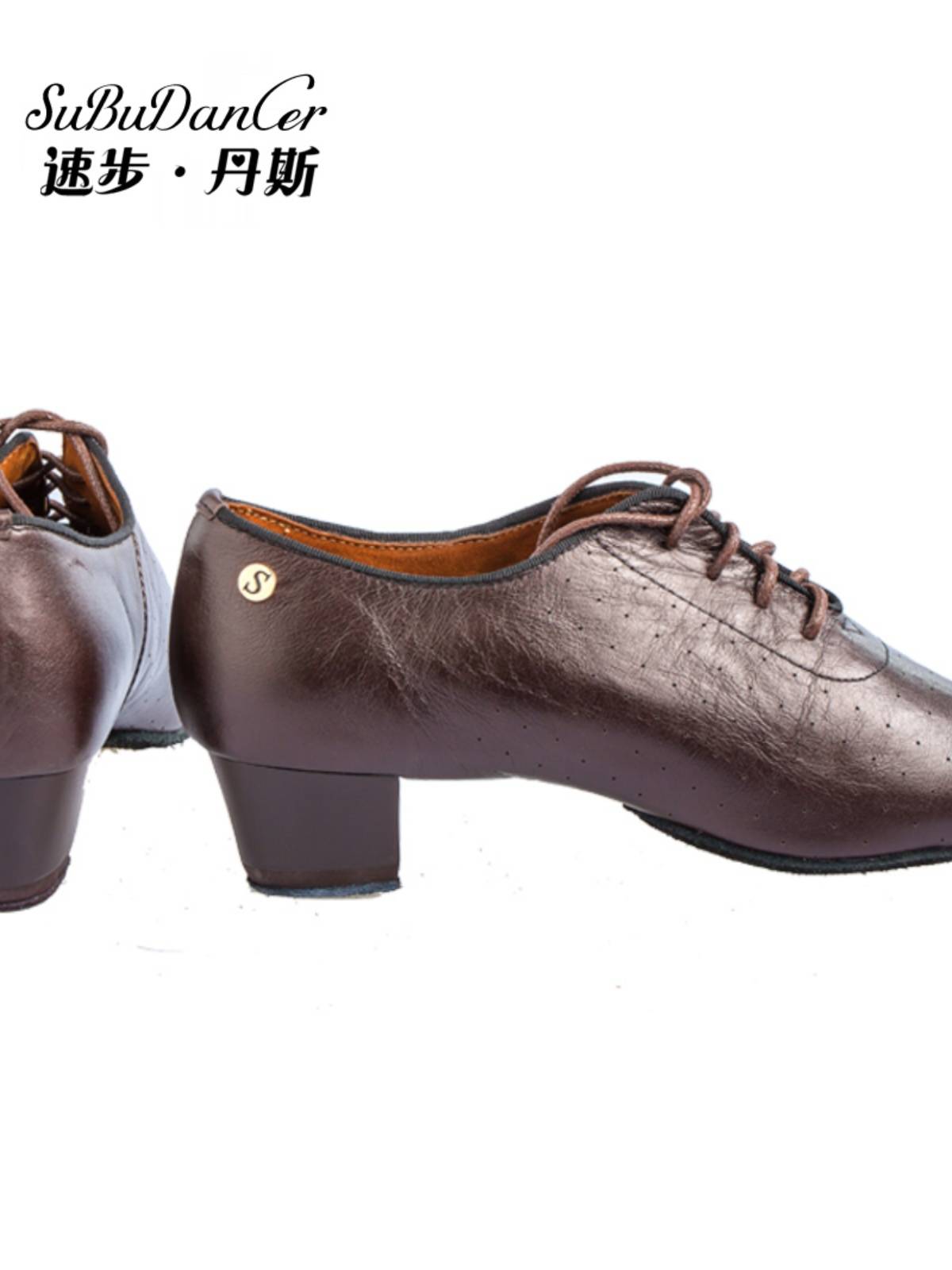 Leather Dance Shoes Female Broken Code Cow Pacific Latin Professional National Standard Friendship Intellectual Friendship Following Plaza Dancing Practice Shoes