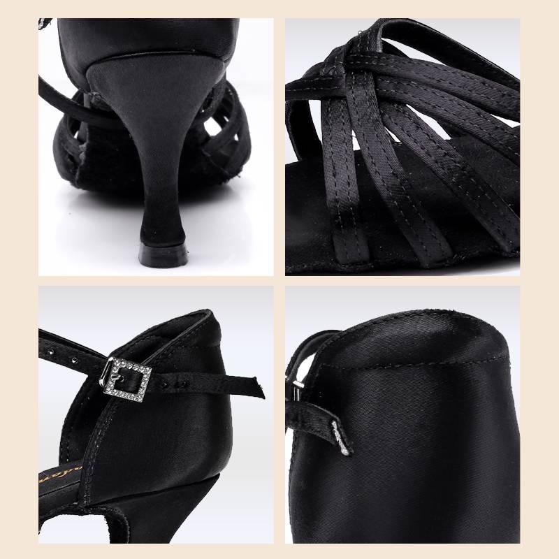 Sanzha professional dance shoes Latin dance shoes ladies high heel dance shoes new Latin dance shoes
