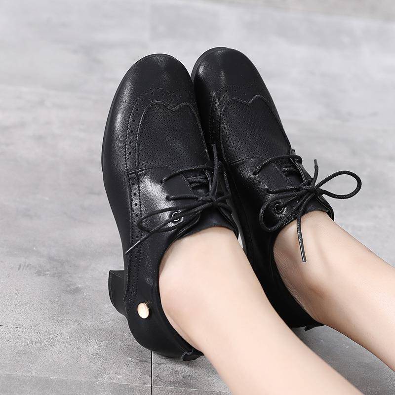 The new Latin dancer soft bottom with dance shoes square dance shoes, beef tendon bottom square dance girl shoes summer dance shoes