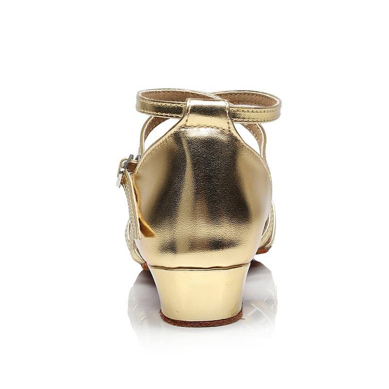 2024 new new girl Latin dance soft shoes girl children and children with dance shoes, satin training shoes