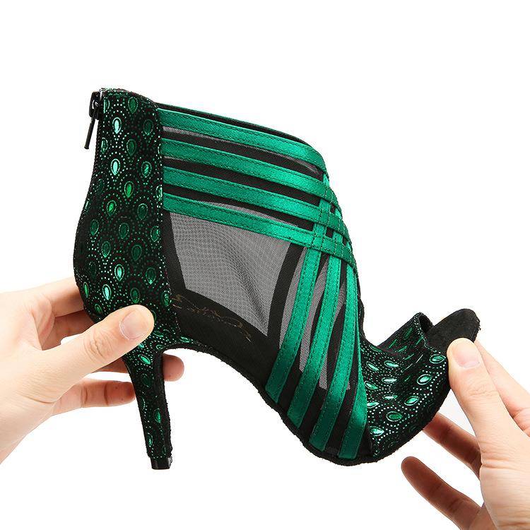 Women's Latin Dance Shoes High Heel Adult Dance Shoes Platform Dance Shoes Dance Shoes Soft Sole Dance Shoes Manufacturers