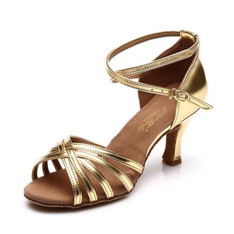 Latin dance shoes dance girls girls practice training adult pink Latin dance -shaped ladies competition shoes soft soles