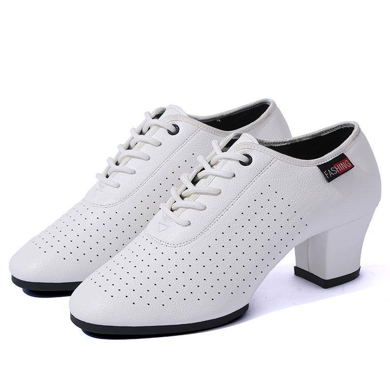 2024 New Outdoor Plaza Dance Shoes Spring and Autumn New Dance Shoes Adult Lady Latin Shoe Water Soldier Dance shoes