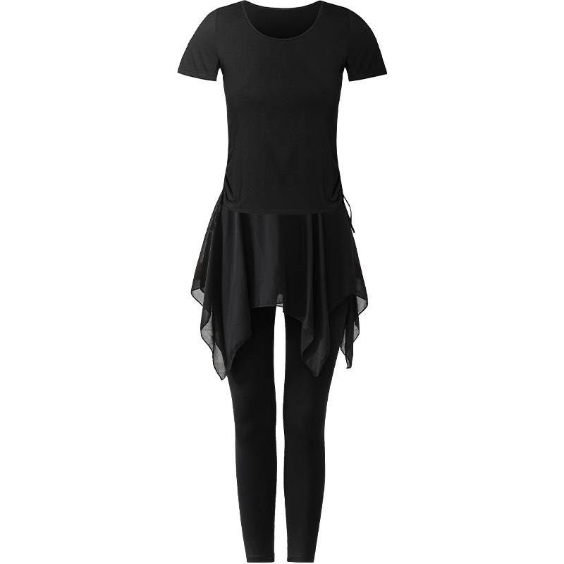 Spot dance service women's modern dance clothing shape exercise suit set ballet training p training Moderladin dance