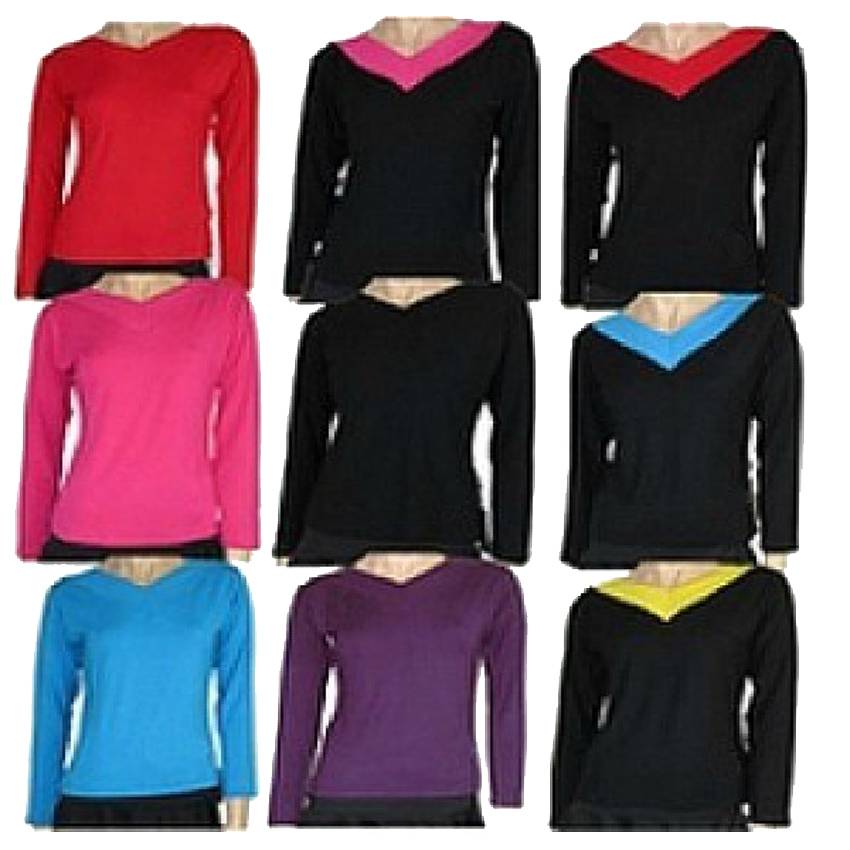 Free shipping spring and summer Modal short -sleeved square dance clothing top, increase the special code fitness jumping exercise, Laedin clothing