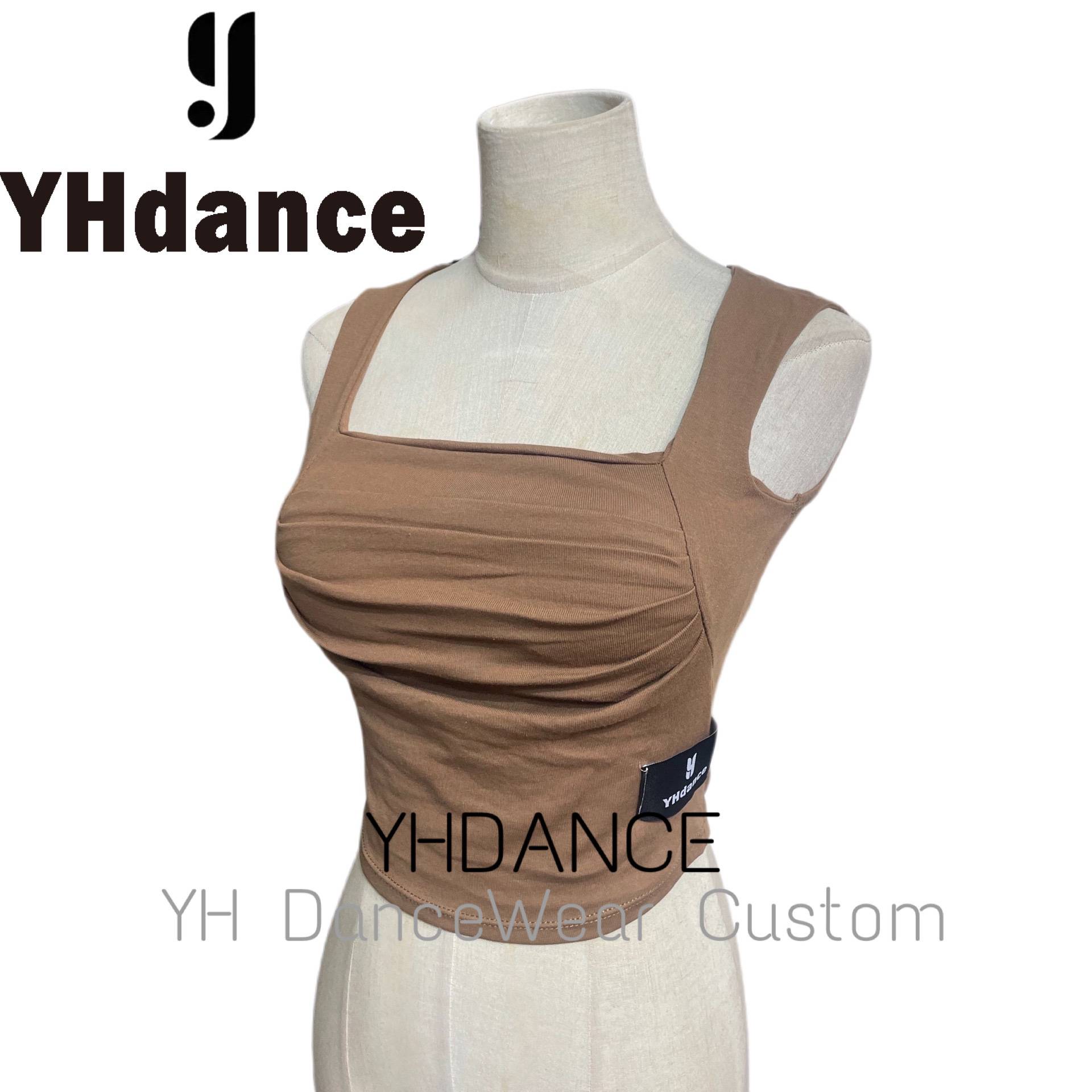 YHDANCE National Standard Dance Lauddin Straight Model Clipped Brucement chest pads Cover the pair of breasts thin and versatile exercise C96