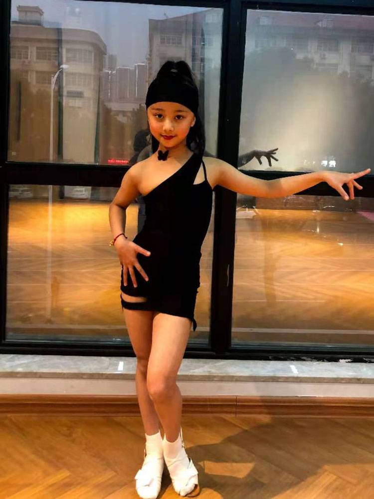 GTY Latin Dance Clothing Clothing 2024 New Senior Senior Girls Performing Performance Performance Dance Clothing Set