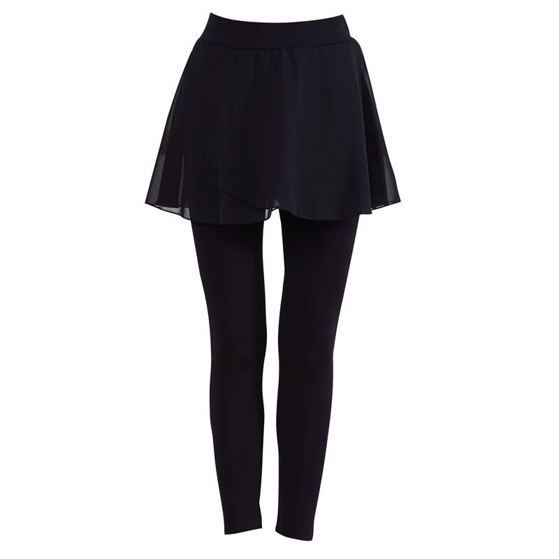 Body training dancing clothing adult Latin dance elegant fake two pieces of practice pants female modern classical dance skirt pants