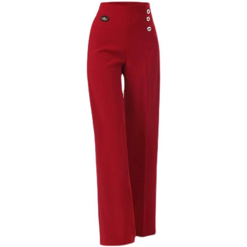 New Latin Dance Pants Gonggao Gi Teba Women's Pants Modern Dance Pants Straight Pants Dance Pants Professional