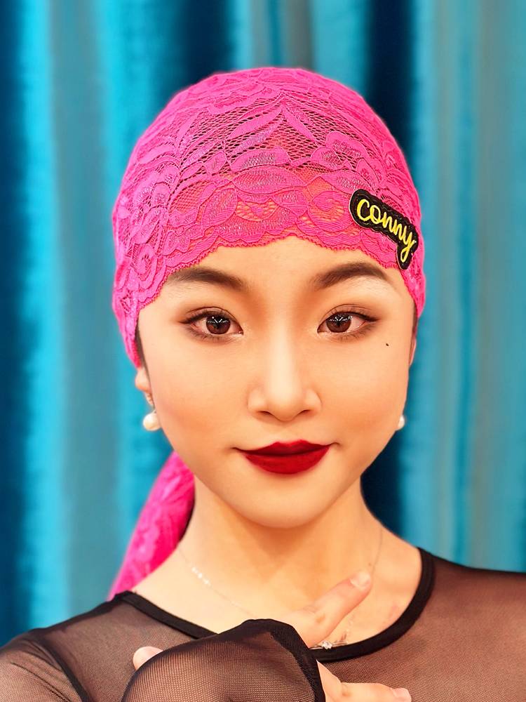 Latin Dance Dancing Dance Standard Dance Competition Special Headwear Hair Hair Rubbing Township Jackiers Daughter Dance Products