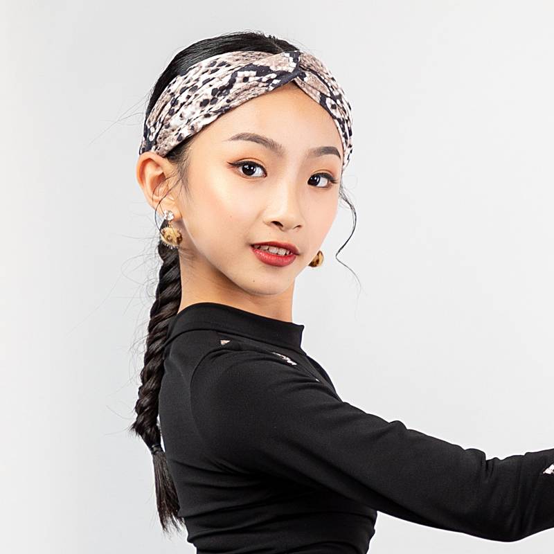 Goliya Latin Dance Women Latin Modern Dance Various Training Professional General Cross Cross -color Head 6101