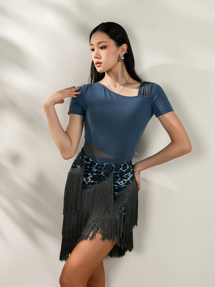 dancebaby Latin dance dance skirt adult dress new dress half skirt women's pants short skirt flowing soverell scarf 121