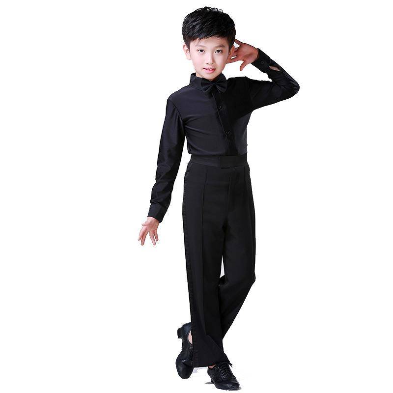 Male young children Latin Dance Clothing New Boys Latin Dance Competition Performance Server Latin Dance Boy Dance top