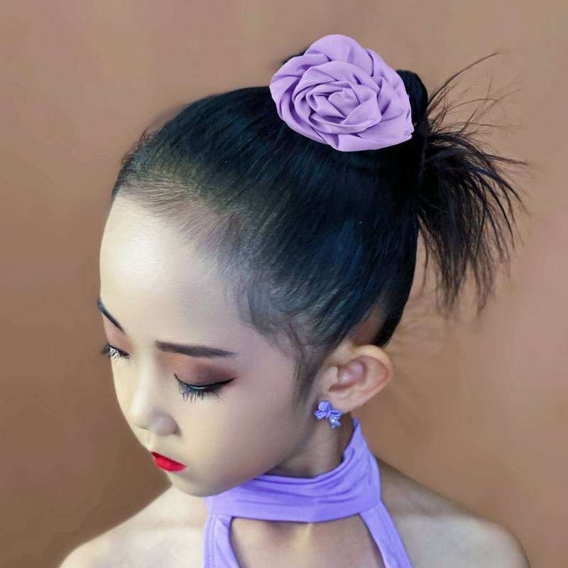Latin dance head flower head jewel