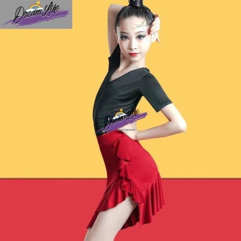 Latin dance service daughter girl summer girl new Latin dance exercise children's professional competition service performance service