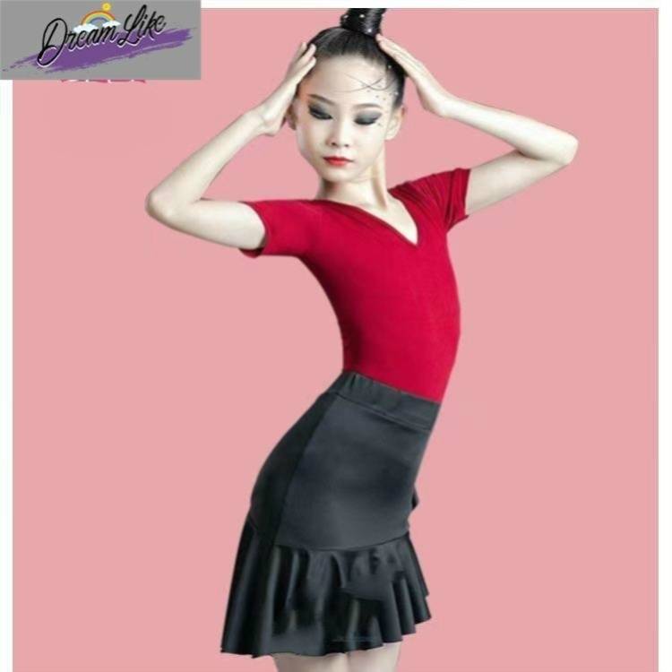 Latin dance service daughter girl summer girl new Latin dance exercise children's professional competition service performance service