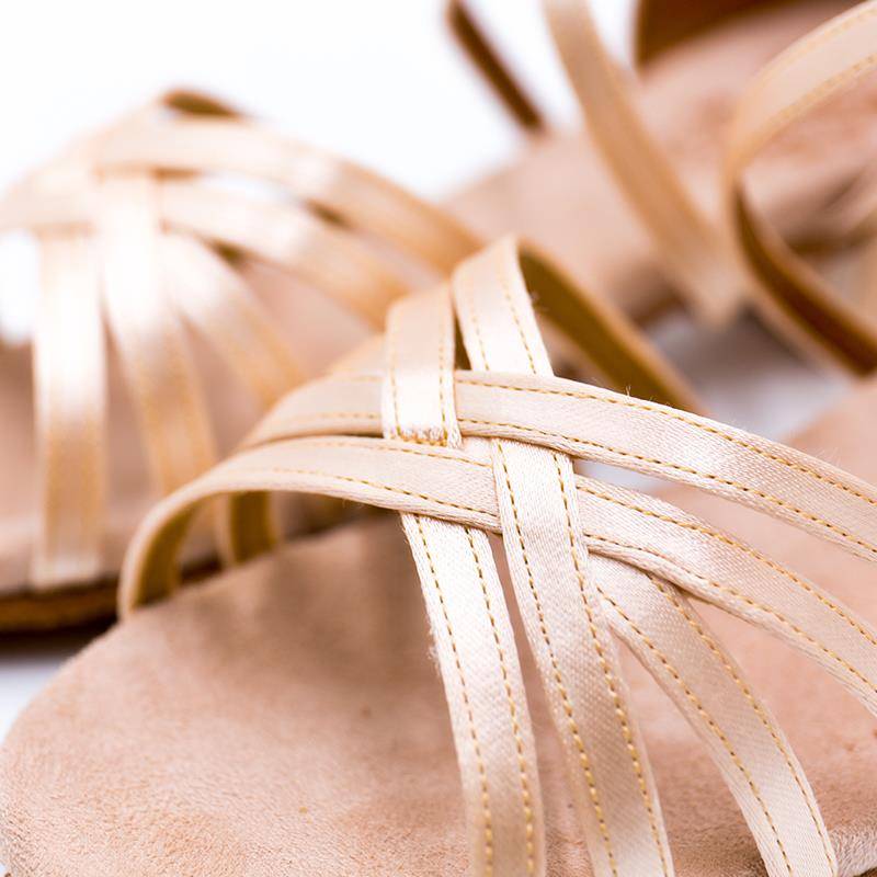 2024 New Dance Emperor Dance Dance Latin Shoes Girls and Girls Beginner Dance Shoes Soft Children Dancing Uase 02