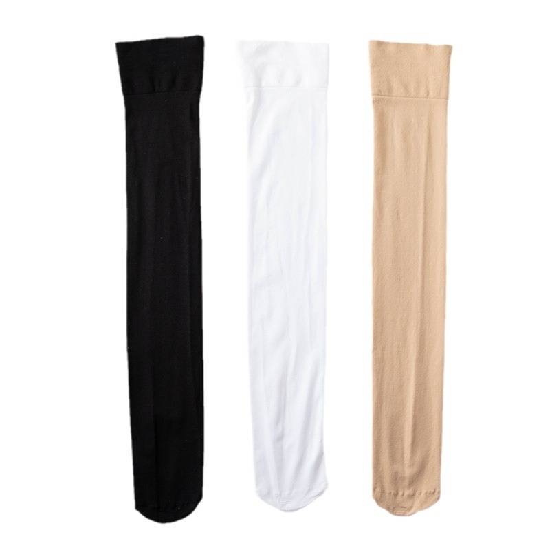 Latin dance sock dancing silicone anti -sliding over knee socks dance long tube practice socks black Latin calf socks