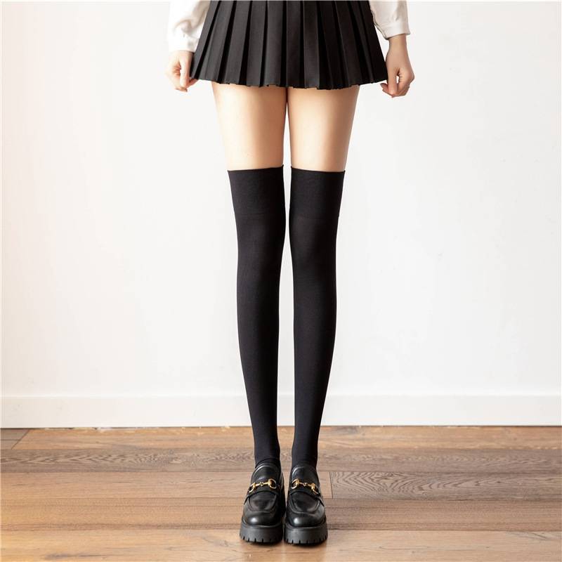 Sliding past knee socks